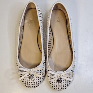 Michael  Kors Olivia Ballet flats white SZ 6